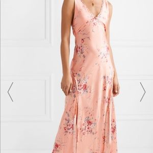 LoveShack Fancy Floral Kendall silk dress